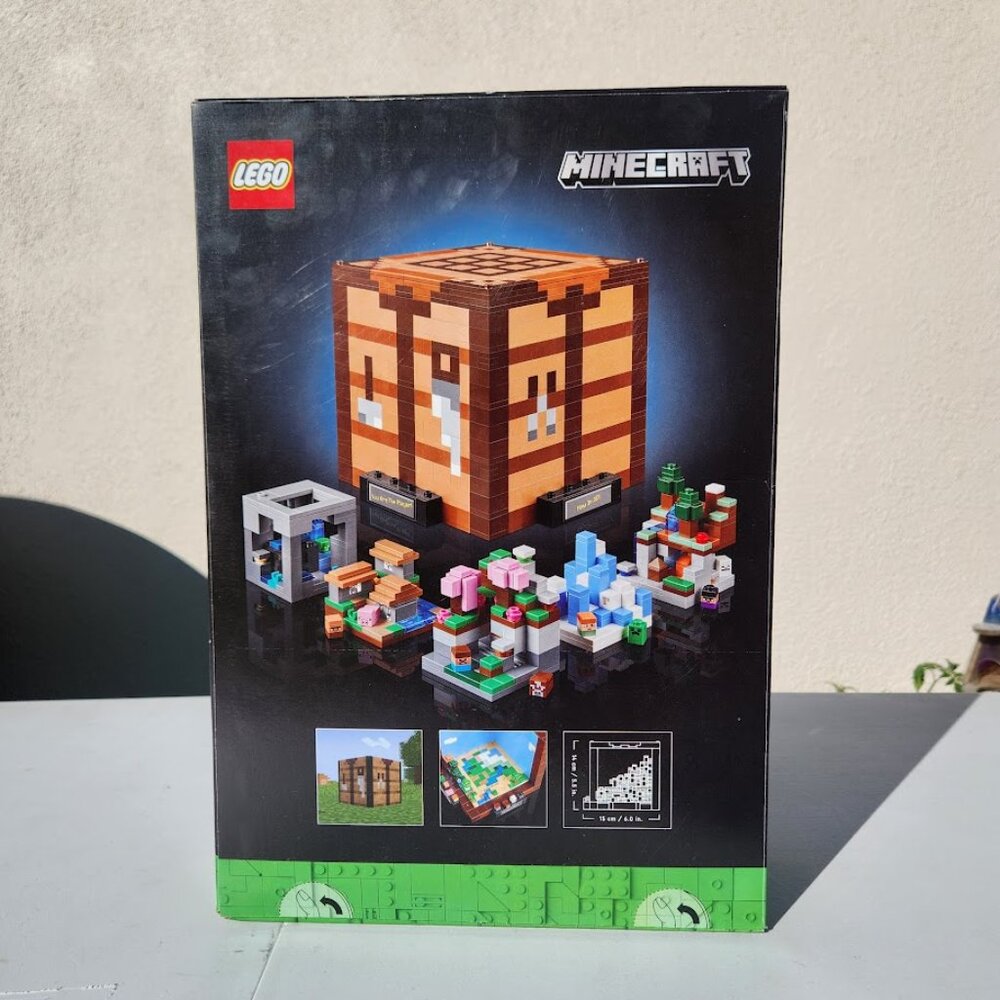 New LEGO Minecraft Crafting Table Toy Building Set 21265 Minecraft Figures, Mobs - Picture 5 of 15